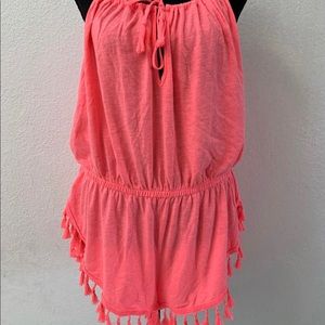 VS Romper PomPom CoverUp